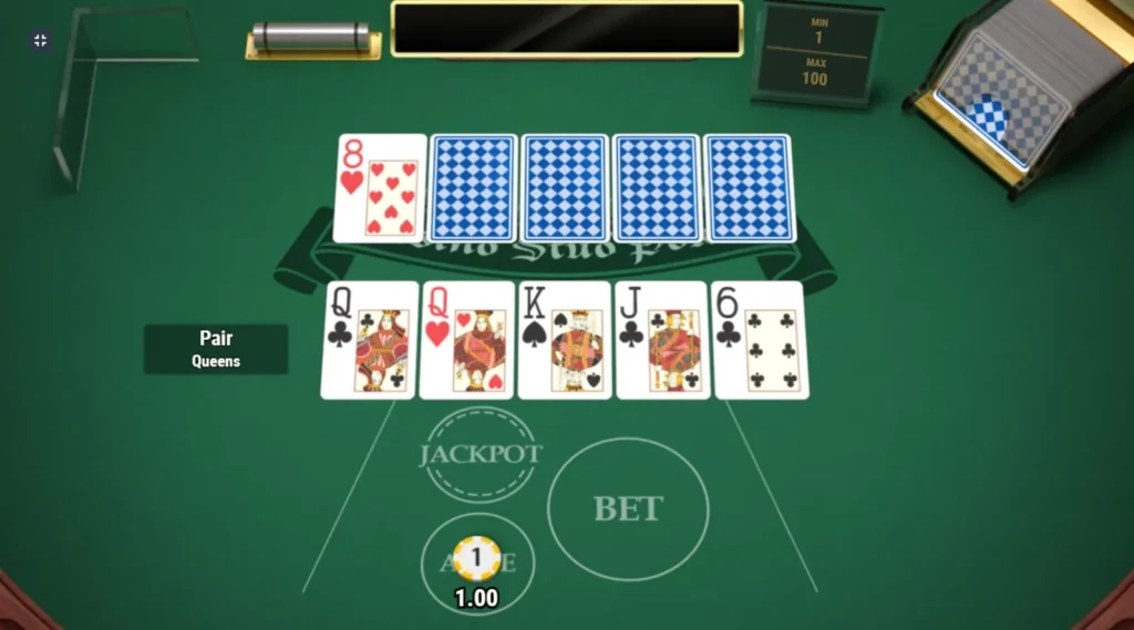 LuckyStar's stud poker