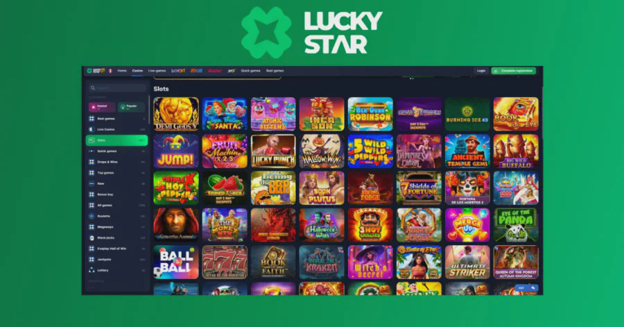 Luckystar Online Casino Games