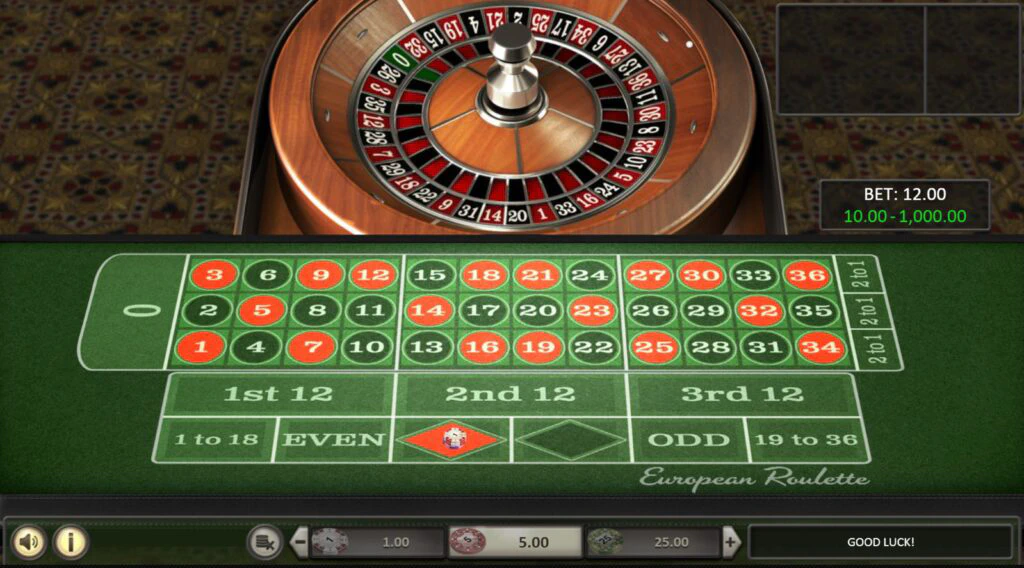 LuckyStar live roulette
