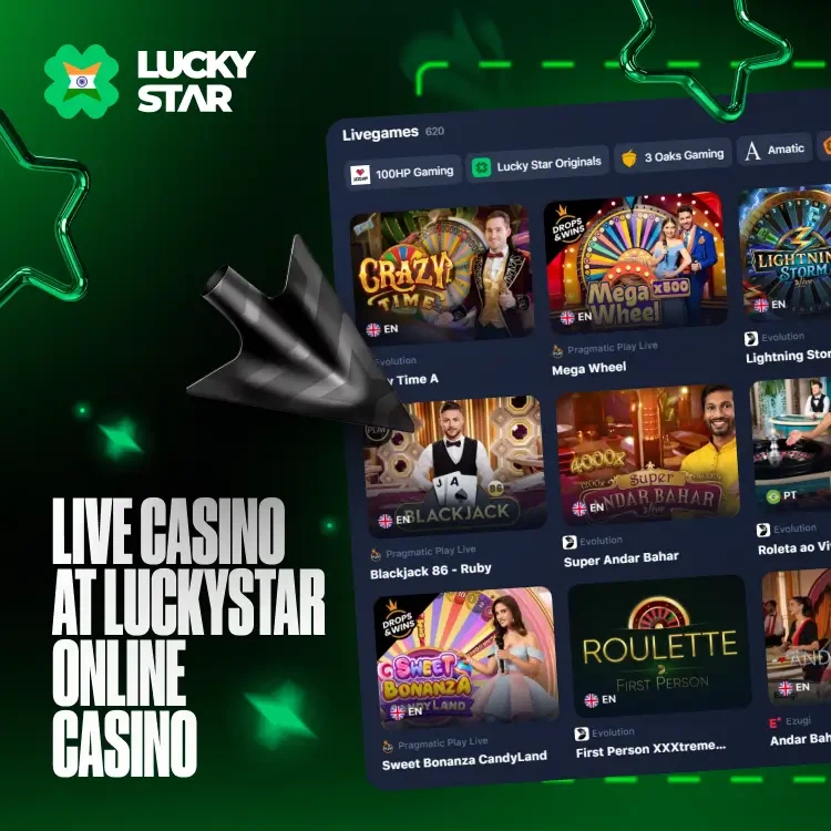 Lucky Star Live Casino games