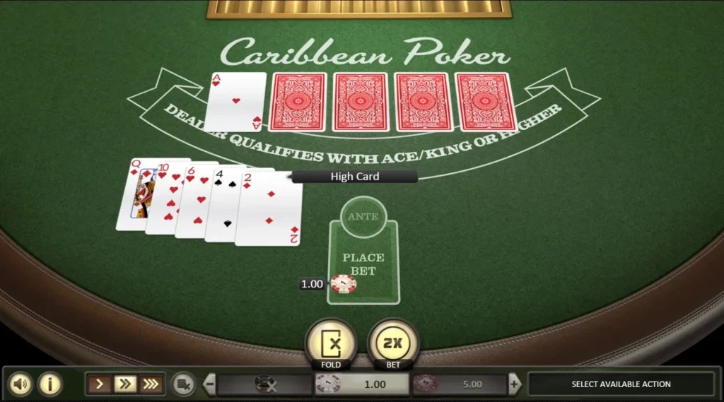 LuckyStar’s caribbean poker