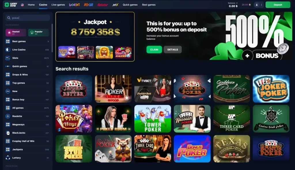 Lucky Star Online Casino Free Voucher Code Today - lucky-starz.net