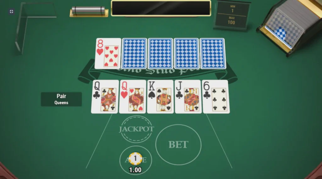 LuckyStar’s stud poker